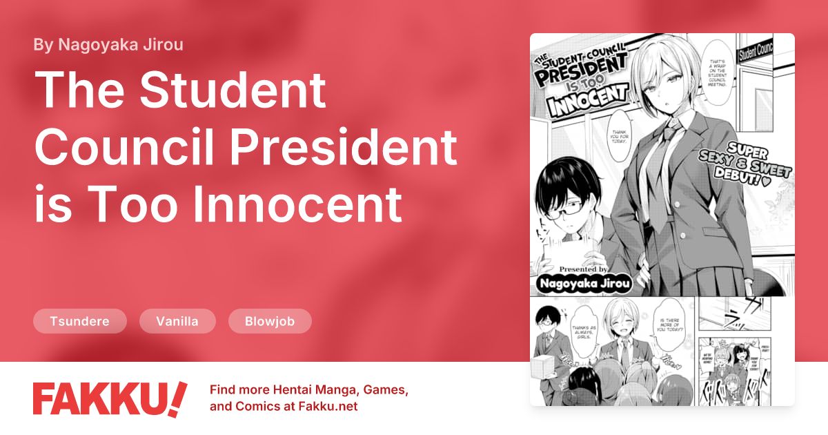 The Student Council President is Too Innocent Hentai by Nagoyaka Jirou - FAKKU