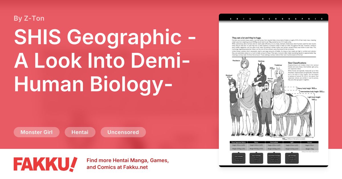 SHIS Geographic -A Look Into Demi-Human Biology- Hentai by Z-Ton - FAKKU