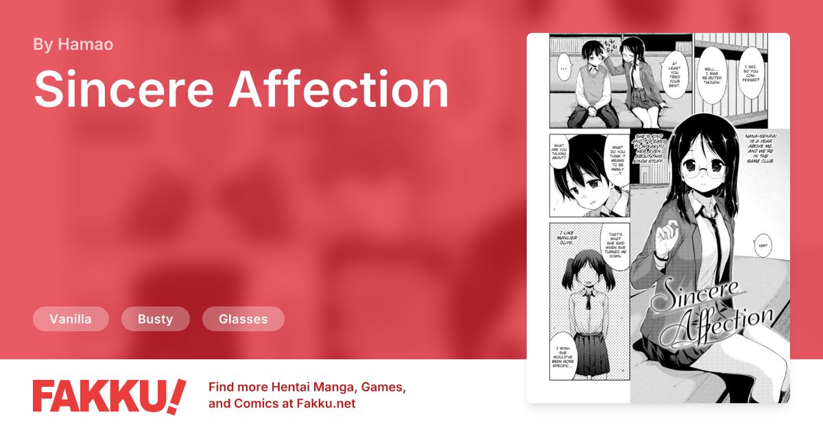 Sincere Affection Hentai by Hamao - FAKKU