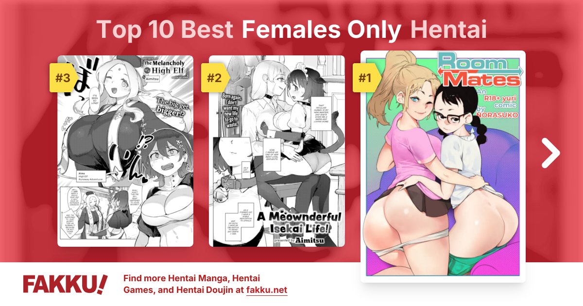 Top 10 Best Females Only Hentai