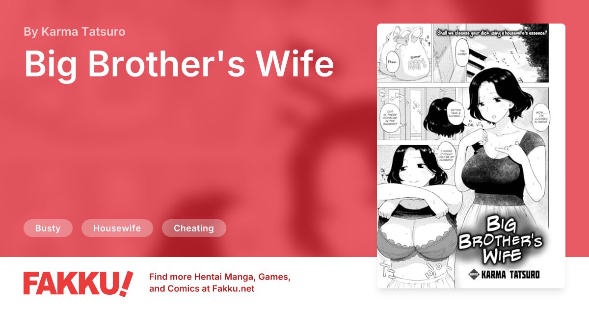 Big Brother's Wife Hentai by Karma Tatsuro - FAKKU