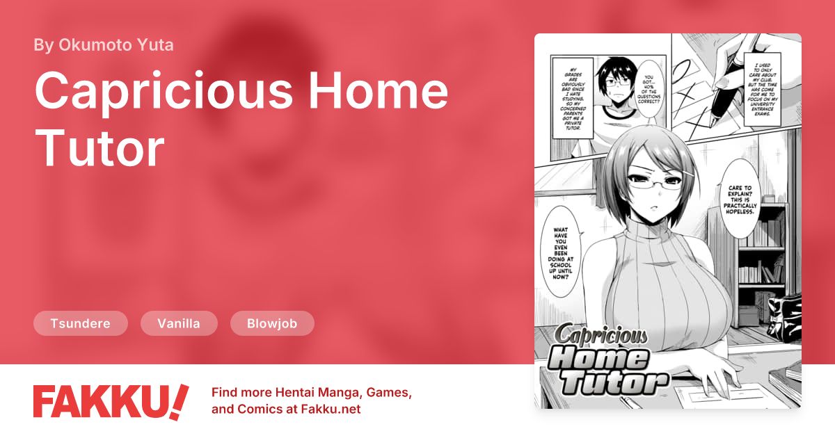 Capricious Home Tutor Hentai by Okumoto Yuta - FAKKU