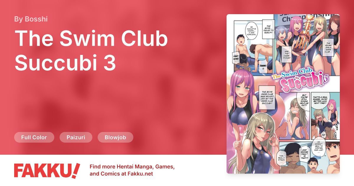 The Swim Club Succubi 3 Hentai by Bosshi - FAKKU