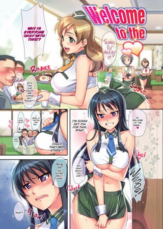 Welcome to the Pleasure ♡ Diner Hentai Cover Image