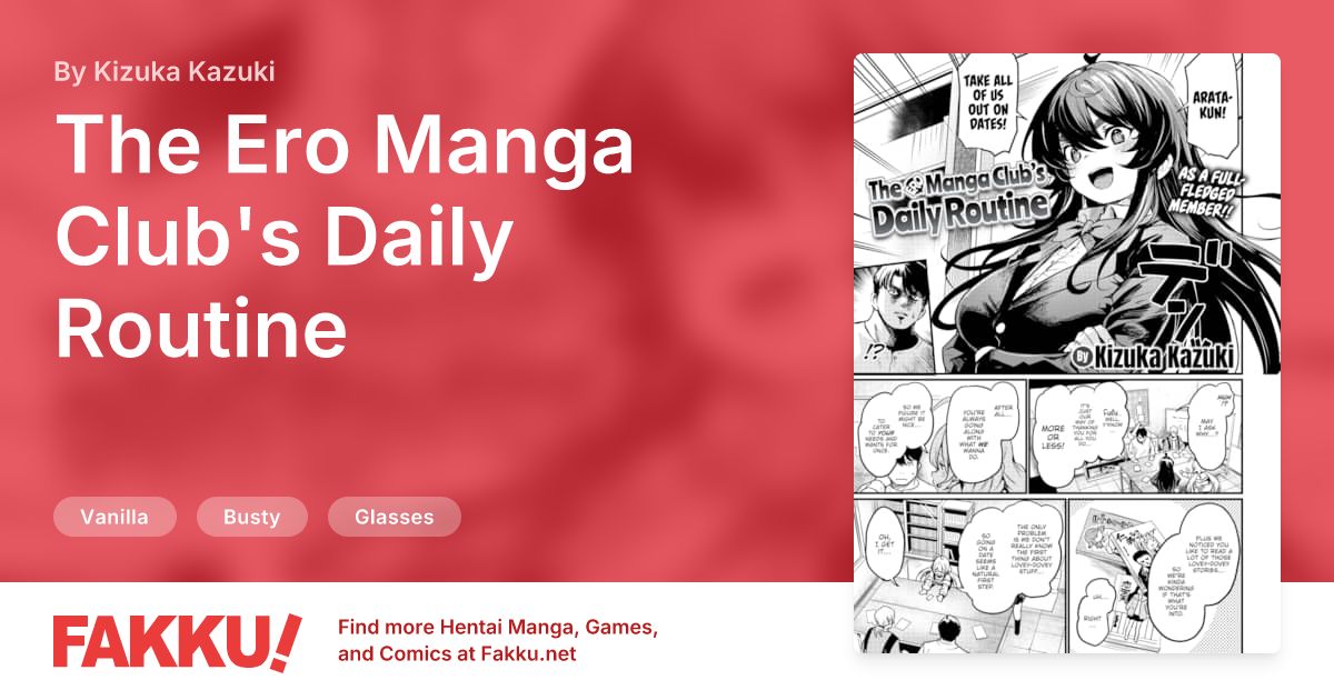 The Ero Manga Club's Daily Routine Hentai by Kizuka Kazuki - FAKKU