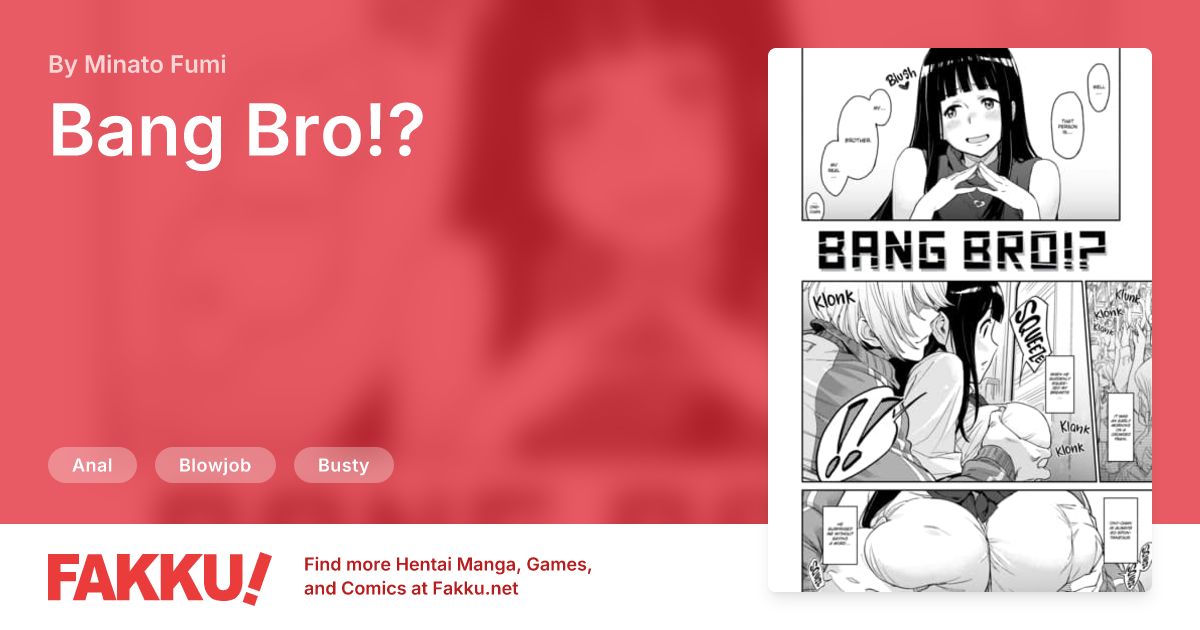 Bang Bro!? Hentai by Minato Fumi - FAKKU