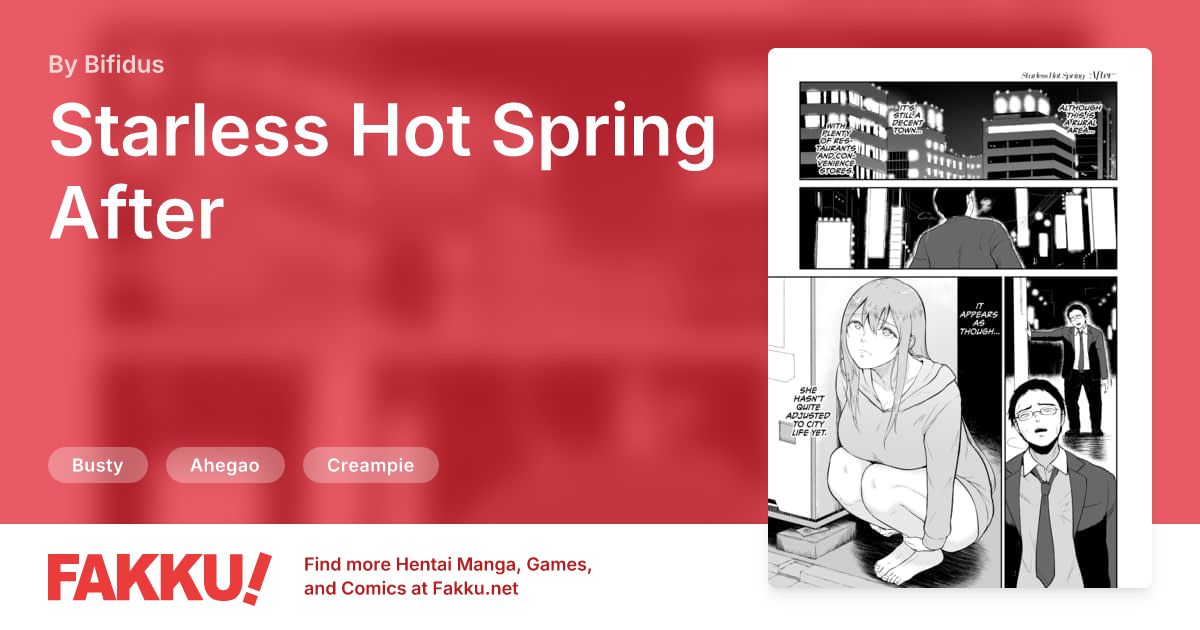  Starless Hot Spring - After Hentai by Bifidus - FAKKU