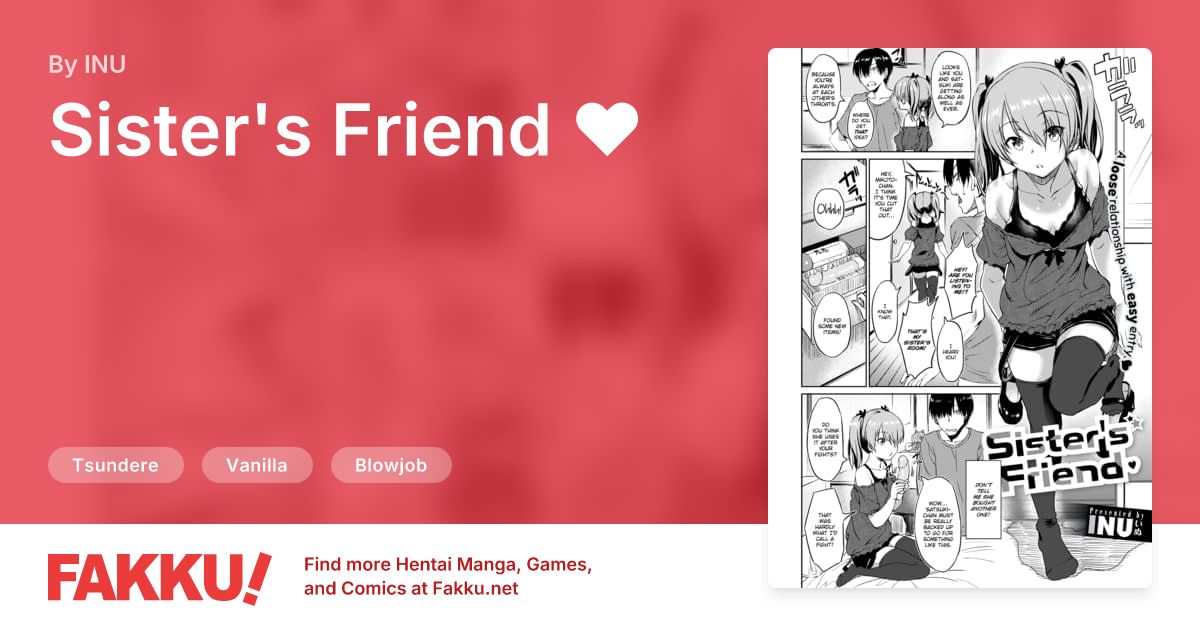 Sister's Friend ❤ Hentai by INU - FAKKU