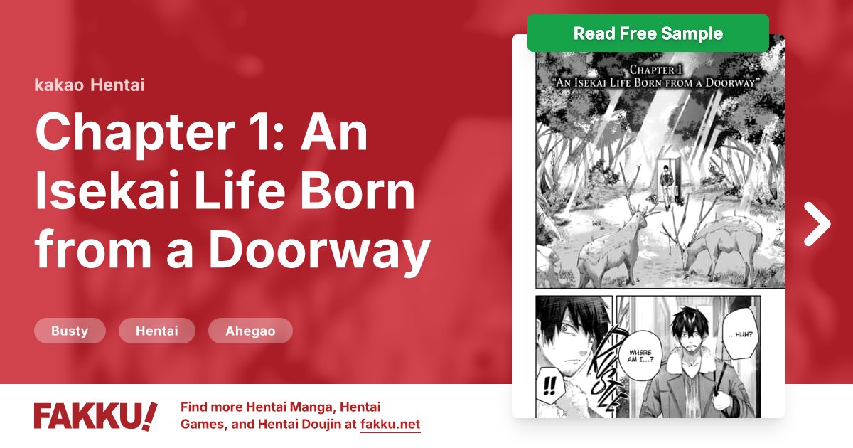  Chapter 1: An Isekai Life Born from a Doorway Hentai by kakao - FAKKU