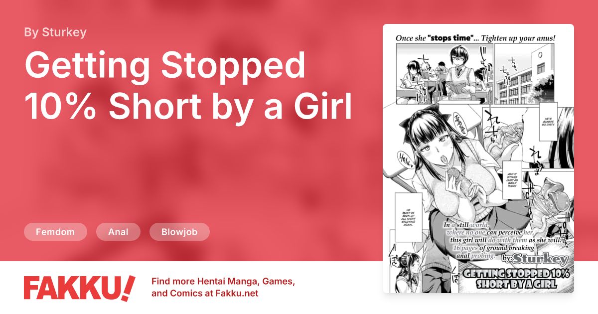 Getting Stopped 10% Short by a Girl Hentai by Sturkey - FAKKU