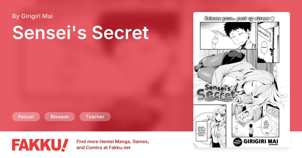 Sensei's Secret Hentai by Girigiri Mai - FAKKU