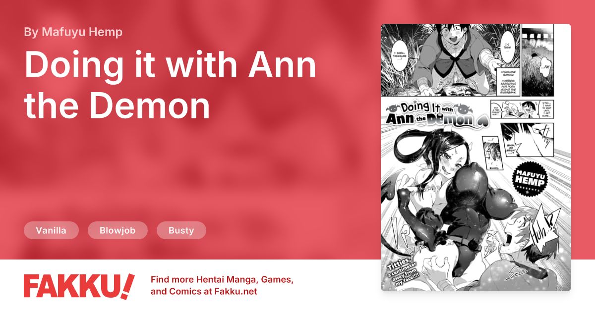 Doing it with Ann the Demon Hentai by Mafuyu Hemp - FAKKU