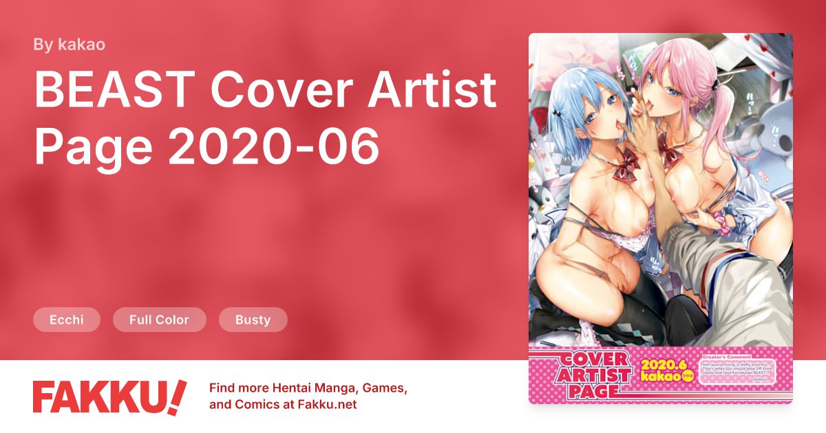 BEAST Cover Artist Page 2020-06 Hentai by kakao - FAKKU