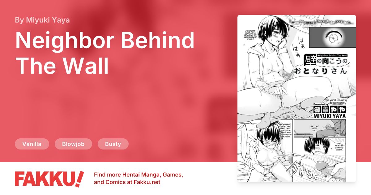 Neighbor Behind The Wall Hentai by Miyuki Yaya - FAKKU