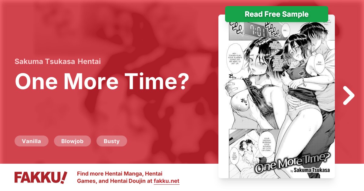  One More Time? Hentai by Sakuma Tsukasa - FAKKU