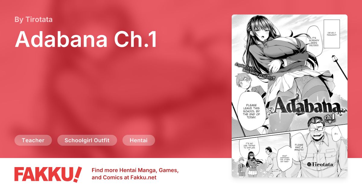 Adabana Ch.1 Hentai by Tirotata - FAKKU