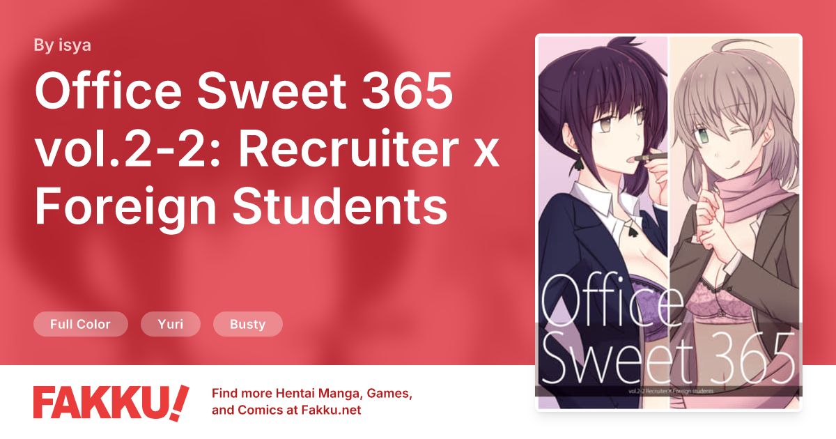 Office Sweet 365 vol.2-2: Recruiter x Foreign Students Hentai by isya - FAKKU