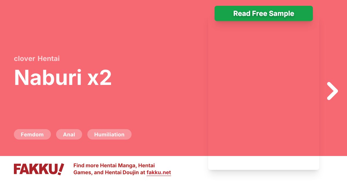  Naburi x2 Hentai by clover - FAKKU