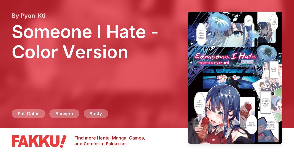 Someone I Hate - Color Version Hentai by Pyon-Kti - FAKKU