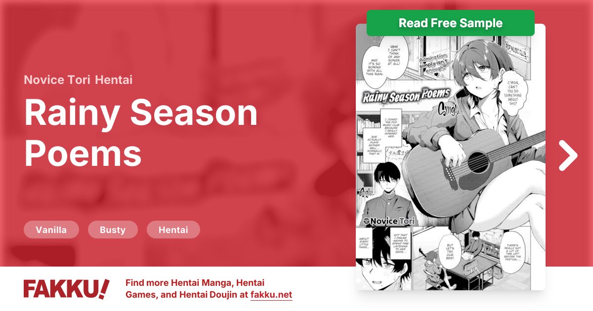  Rainy Season Poems Hentai by Novice Tori - FAKKU