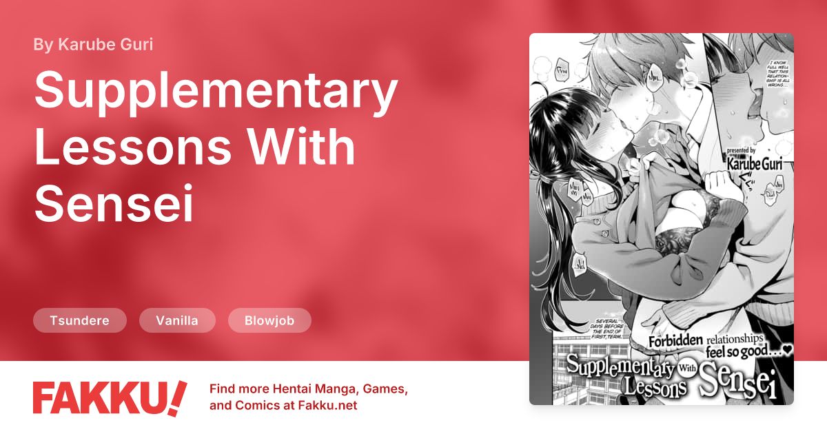 Supplementary Lessons With Sensei Hentai by Karube Guri - FAKKU