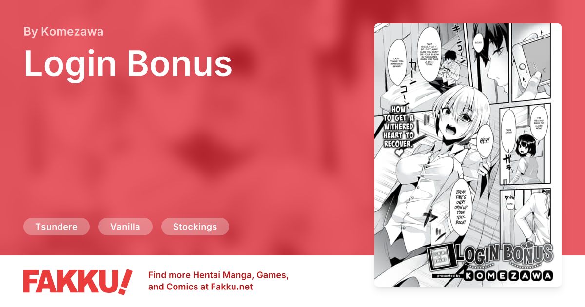 Login Bonus Hentai by Komezawa - FAKKU