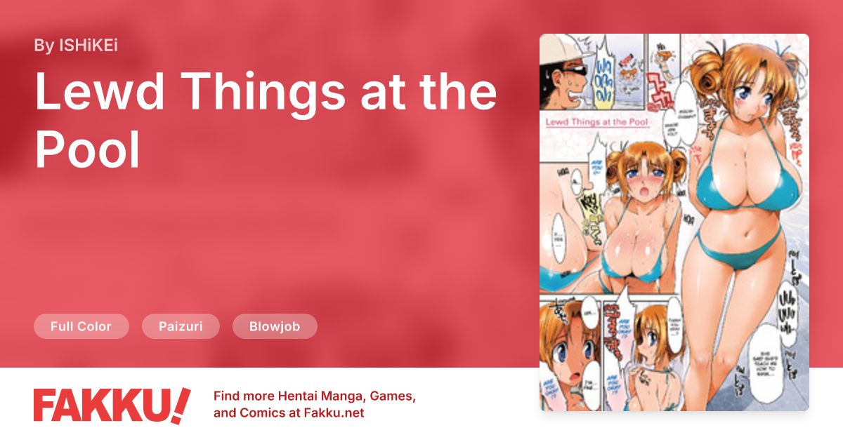 Lewd Things at the Pool Hentai by ISHiKEi - FAKKU