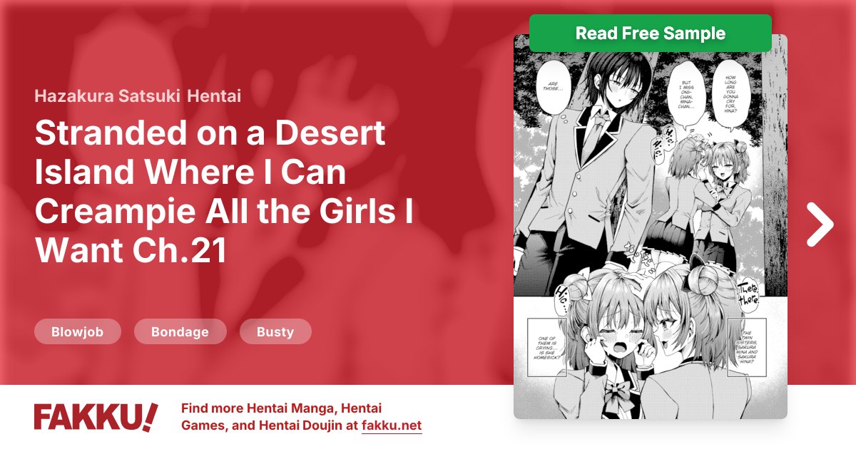  Stranded on a Desert Island Where I Can Creampie All the Girls I Want Ch.21 Hentai by Hazakura Satsuki - FAKKU