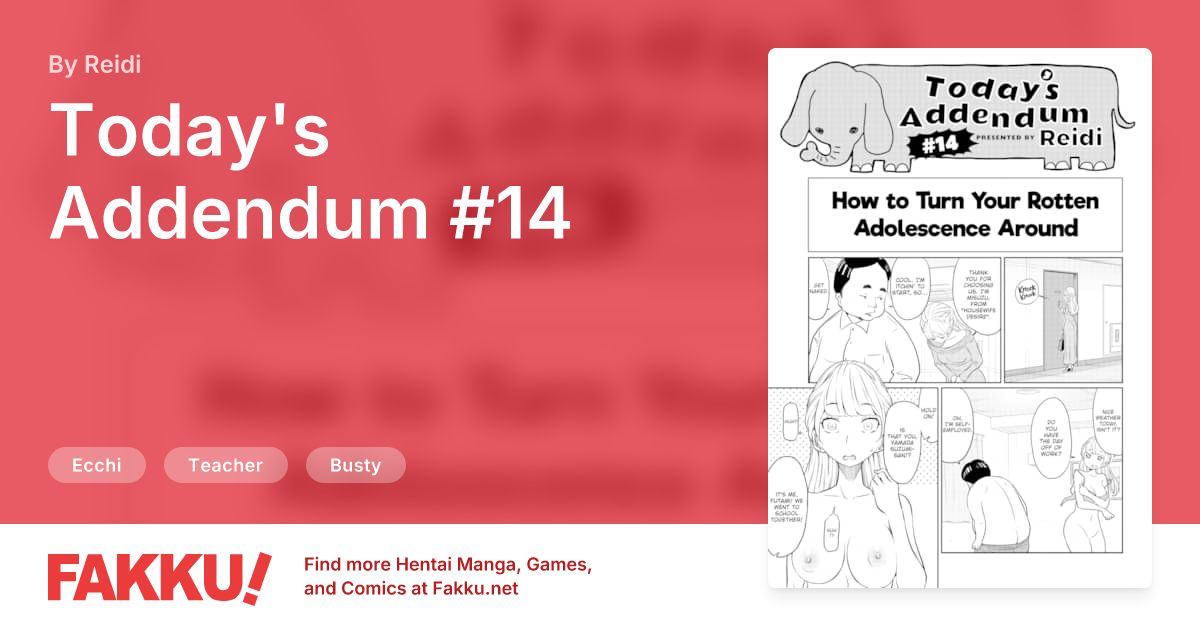 Today's Addendum #14 Hentai by Reidi - FAKKU