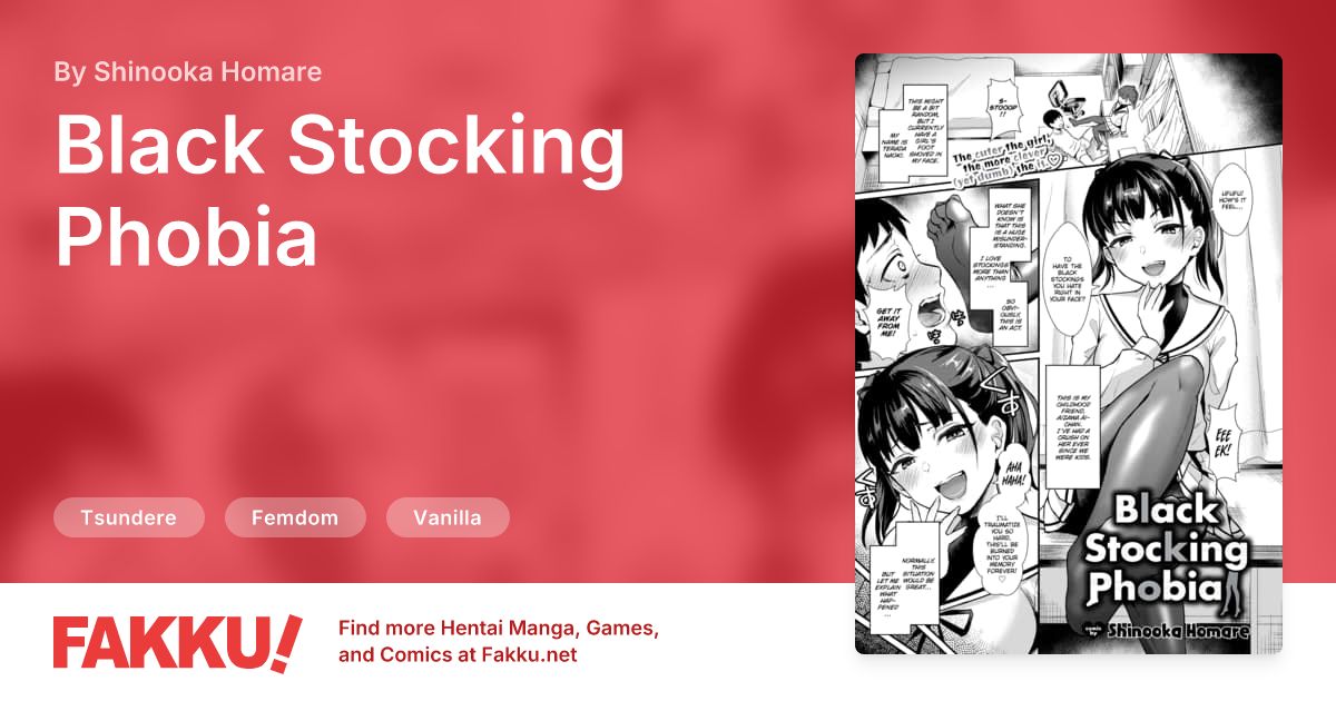 Black Stocking Phobia Hentai by Shinooka Homare - FAKKU