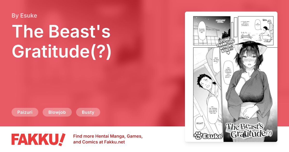 The Beast's Gratitude(?) Hentai by Esuke - FAKKU