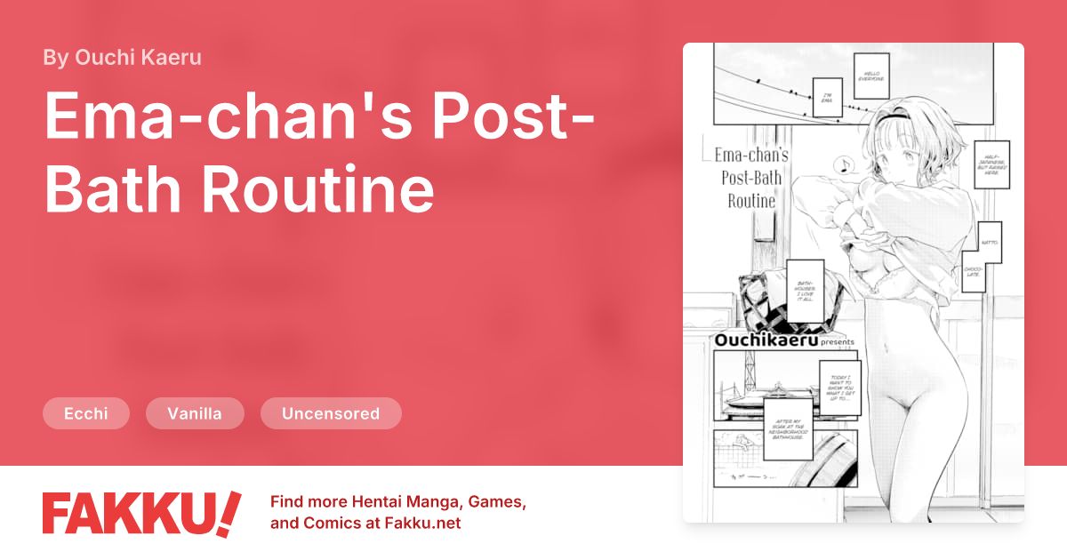 Ema-chan's Post-Bath Routine Hentai by Ouchi Kaeru - FAKKU