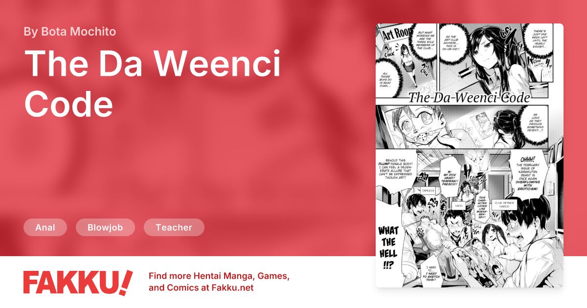 The Da Weenci Code Hentai by Bota Mochito - FAKKU