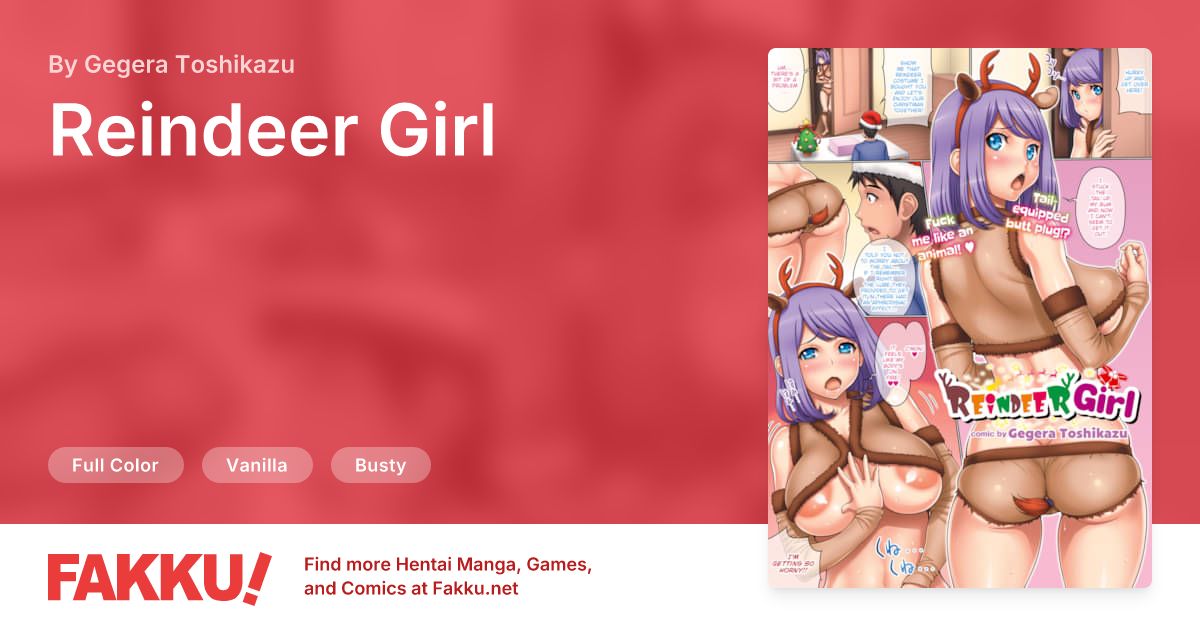 Reindeer Girl Hentai by Gegera Toshikazu - FAKKU