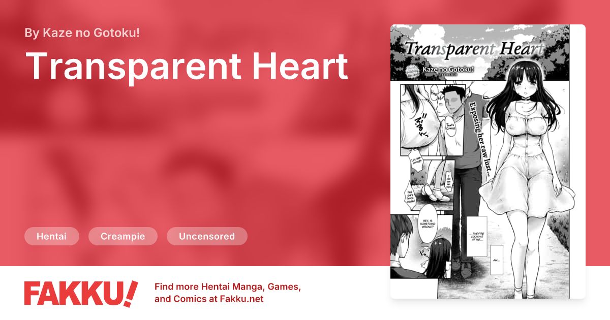Transparent Heart Hentai by Kaze no Gotoku! - FAKKU