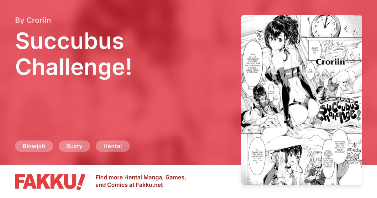 Succubus Challenge! Hentai by Croriin - FAKKU