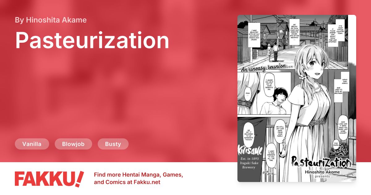 Pasteurization Hentai by Hinoshita Akame - FAKKU