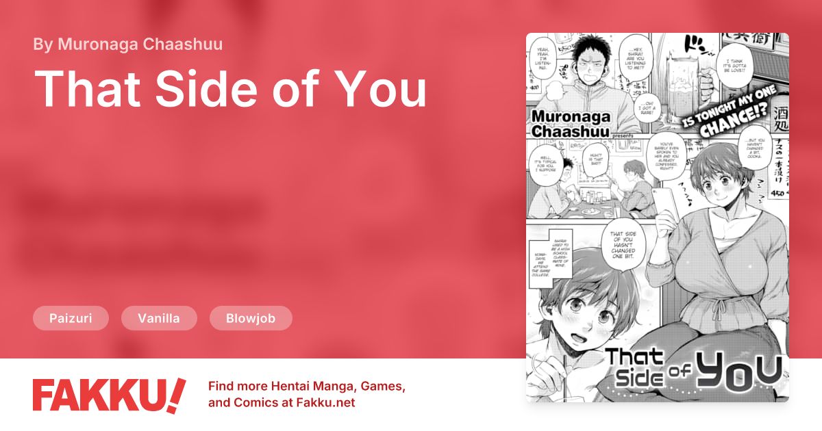 That Side of You Hentai by Muronaga Chaashuu - FAKKU