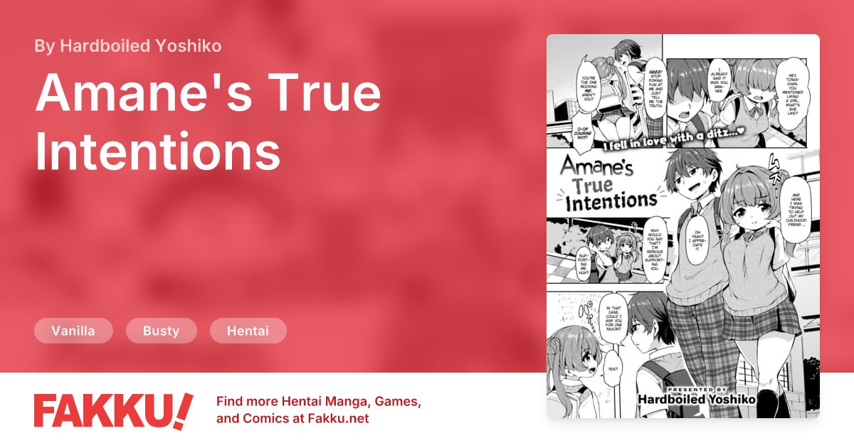 Amane's True Intentions Hentai by Hardboiled Yoshiko - FAKKU