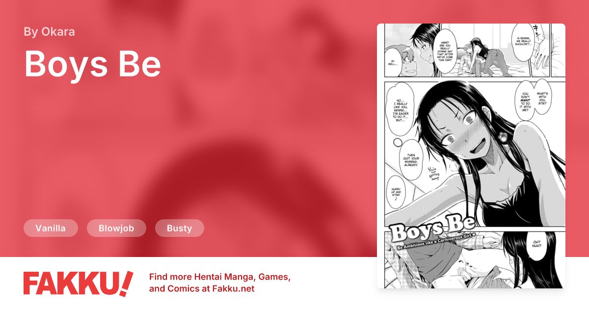  Boys Be Hentai by Okara - FAKKU