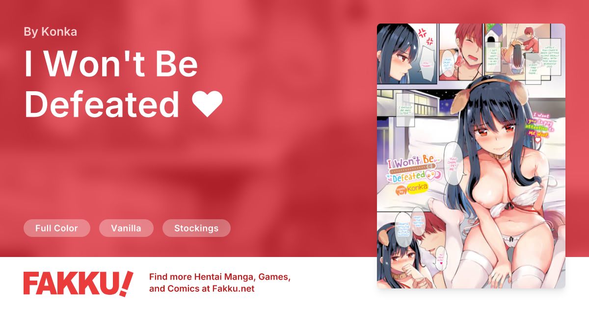 I Won't Be Defeated ❤ Hentai by Konka - FAKKU