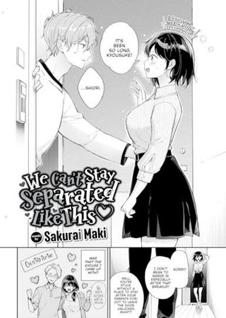 We Can't Stay Separated Like This Hentai Cover Image