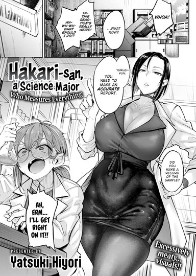 Hakari-san, a Science Major Who Measures Everything