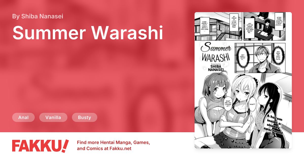 Summer Warashi Hentai by Shiba Nanasei - FAKKU