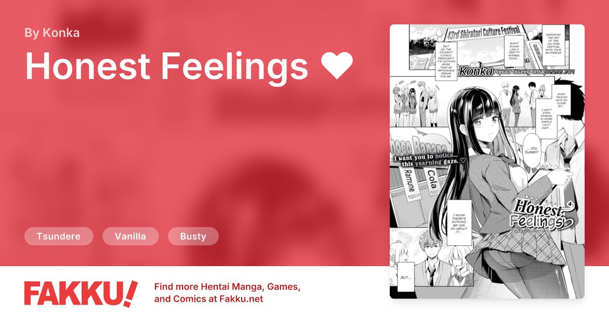 Honest Feelings ❤ Hentai by Konka - FAKKU