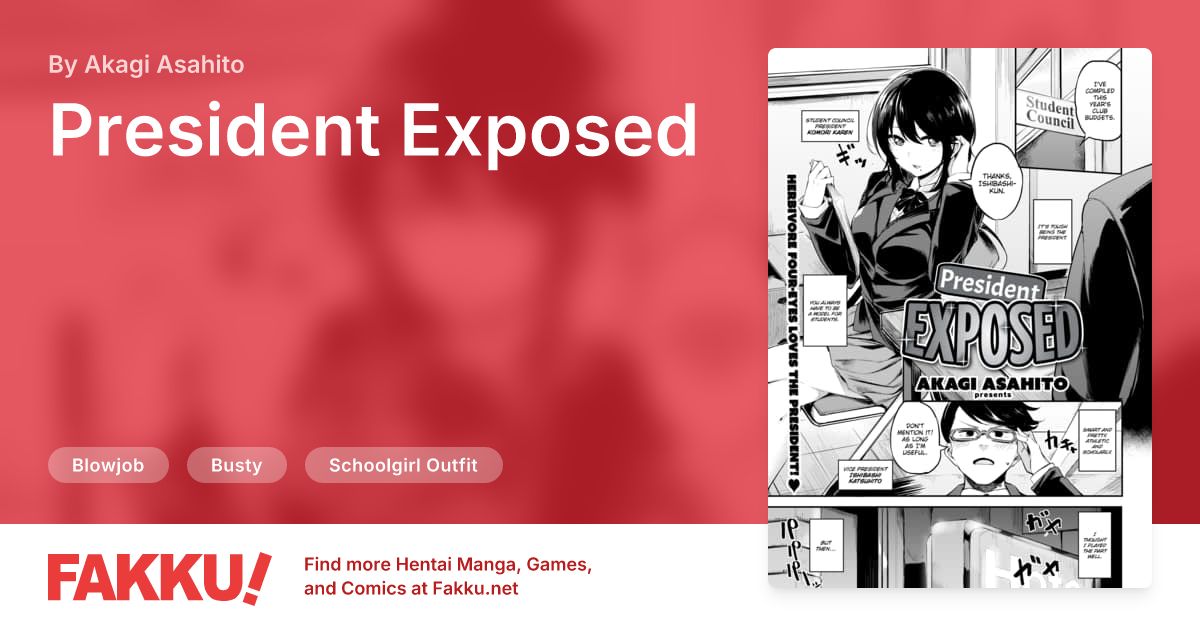 President Exposed Hentai by Akagi Asahito - FAKKU
