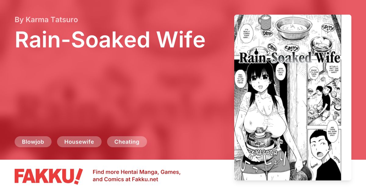 Rain-Soaked Wife Hentai by Karma Tatsuro - FAKKU
