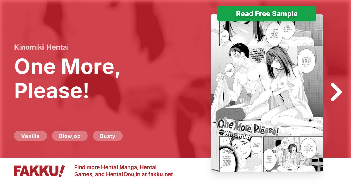  One More, Please! Hentai by Kinomiki - FAKKU