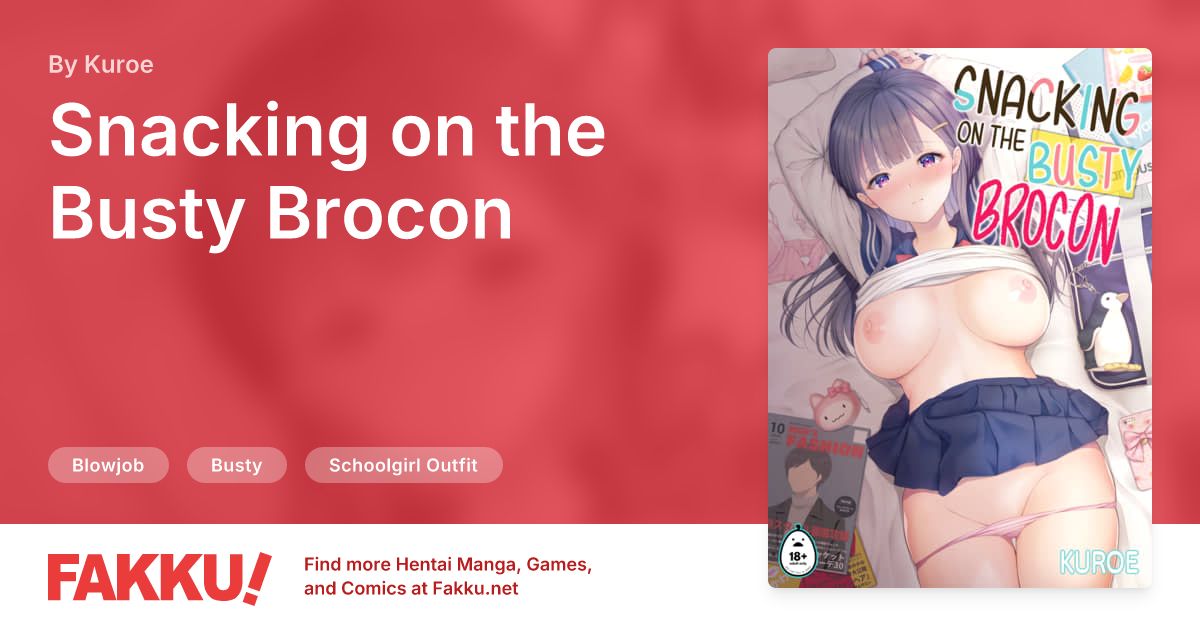 Snacking on the Busty Brocon Hentai by Kuroe - FAKKU
