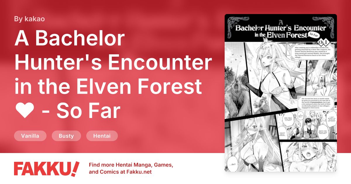 A Bachelor Hunter's Encounter in the Elven Forest ❤ - So Far Hentai by kakao - FAKKU